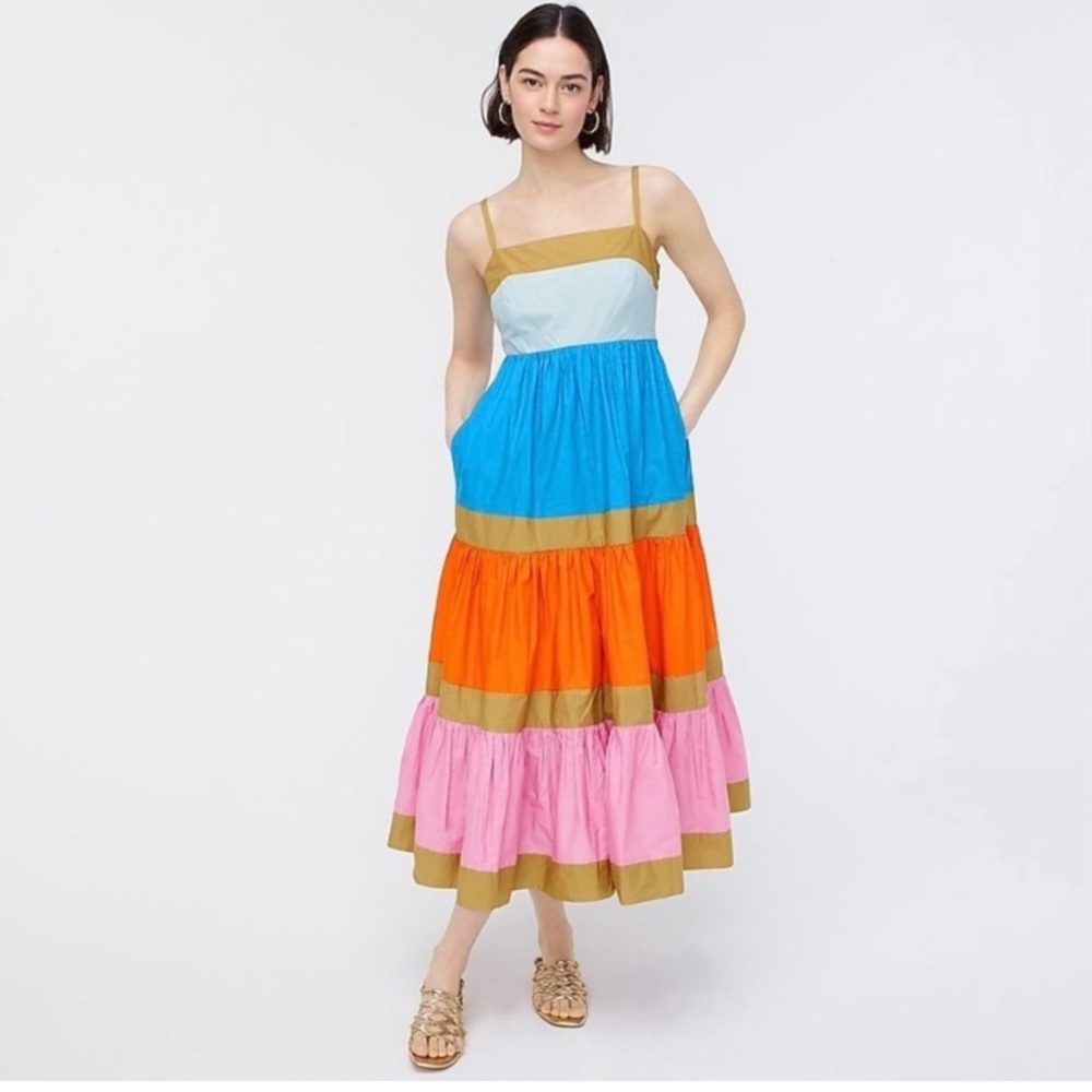 JCrew Maxi dress. Size 0 but fits from 0 to 4